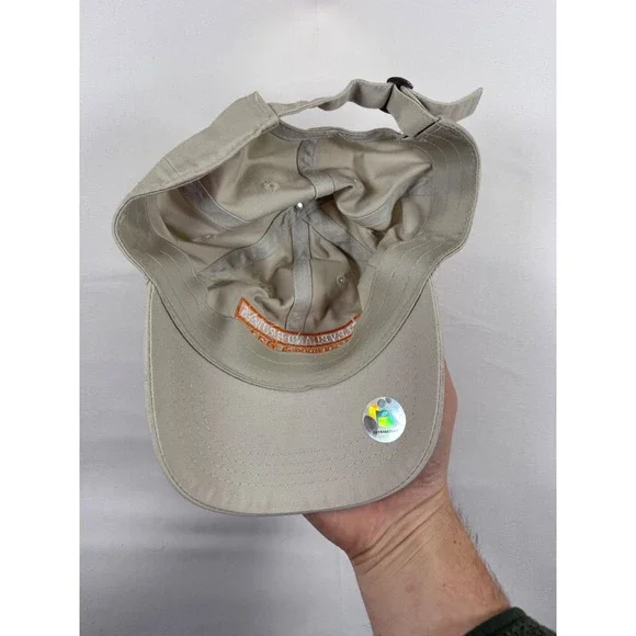 Reebok Cleveland Browns Training Camp 2007 Hat Tan Adjustable Strapback NFL Cap - Picture 6 of 6